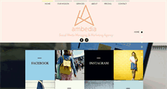 Desktop Screenshot of ambedia.com